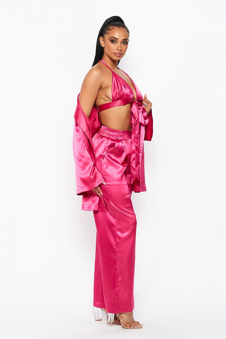 Ulivette | Satin 3-Teiler Set