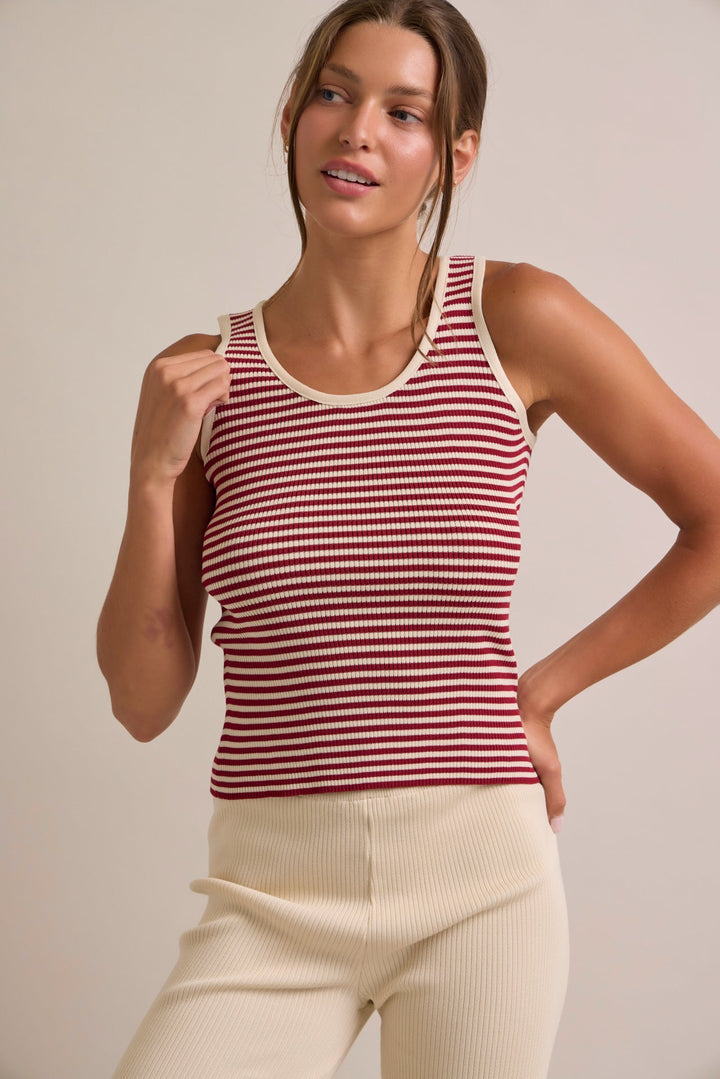 Korvina | Strick-Top-und-Hose-Set