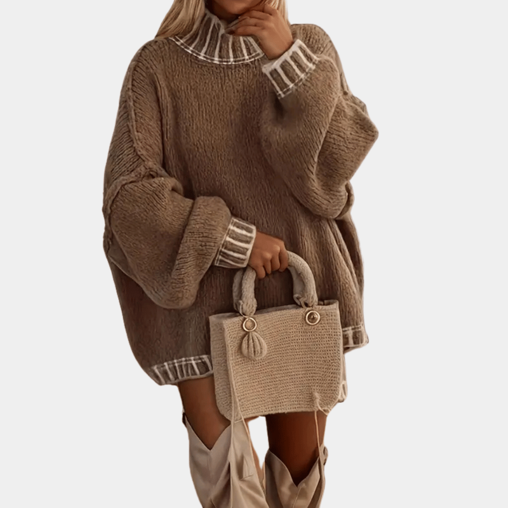 Aldys | Klassischer Rollkragenpullover für Frauen