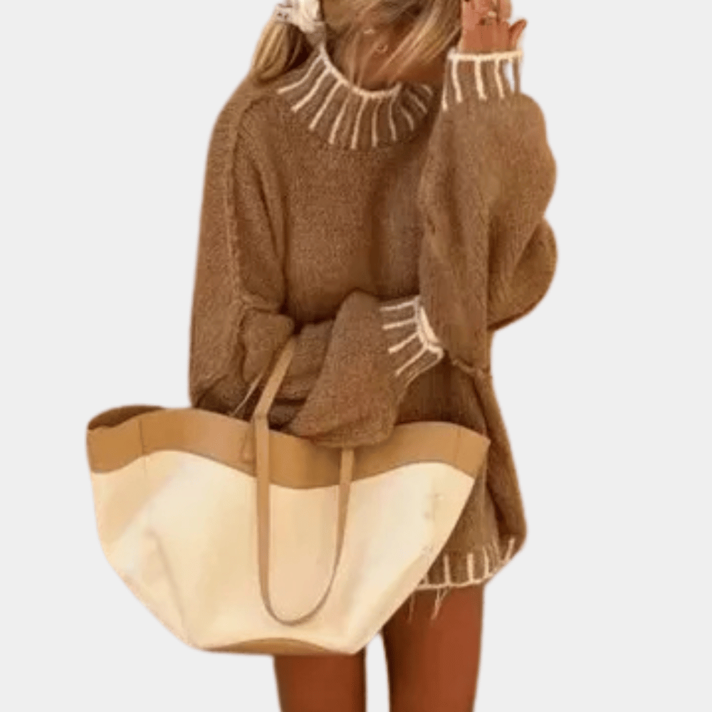 Aldys | Klassischer Rollkragenpullover für Frauen