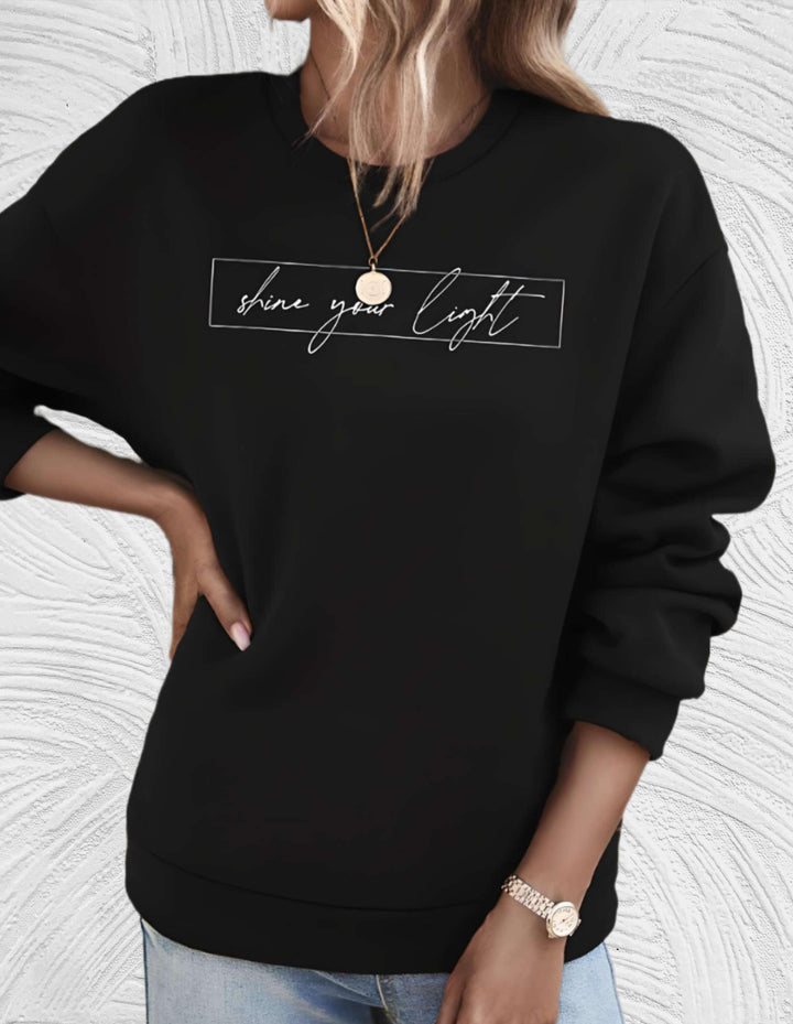 Charis | Oversized-Pullover mit Rundhalsausschnitt