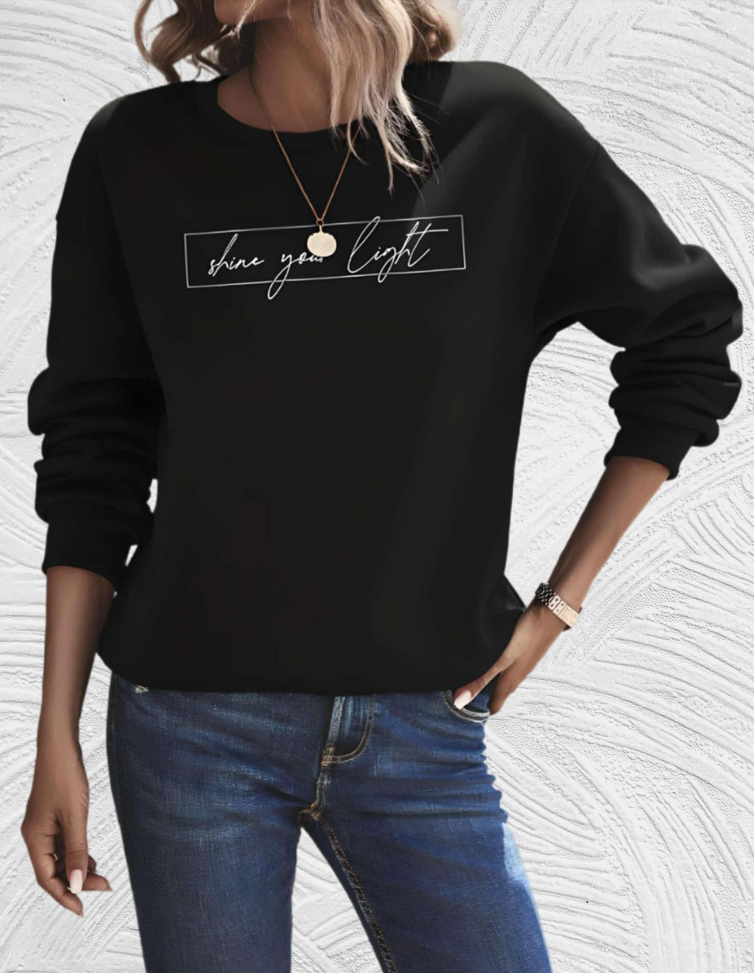 Charis | Oversized-Pullover mit Rundhalsausschnitt