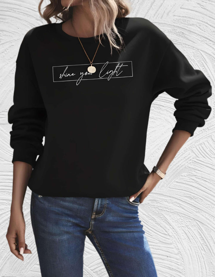 Charis | Oversized-Pullover mit Rundhalsausschnitt