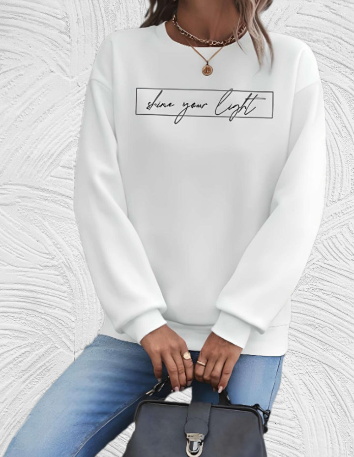 Charis | Oversized-Pullover mit Rundhalsausschnitt
