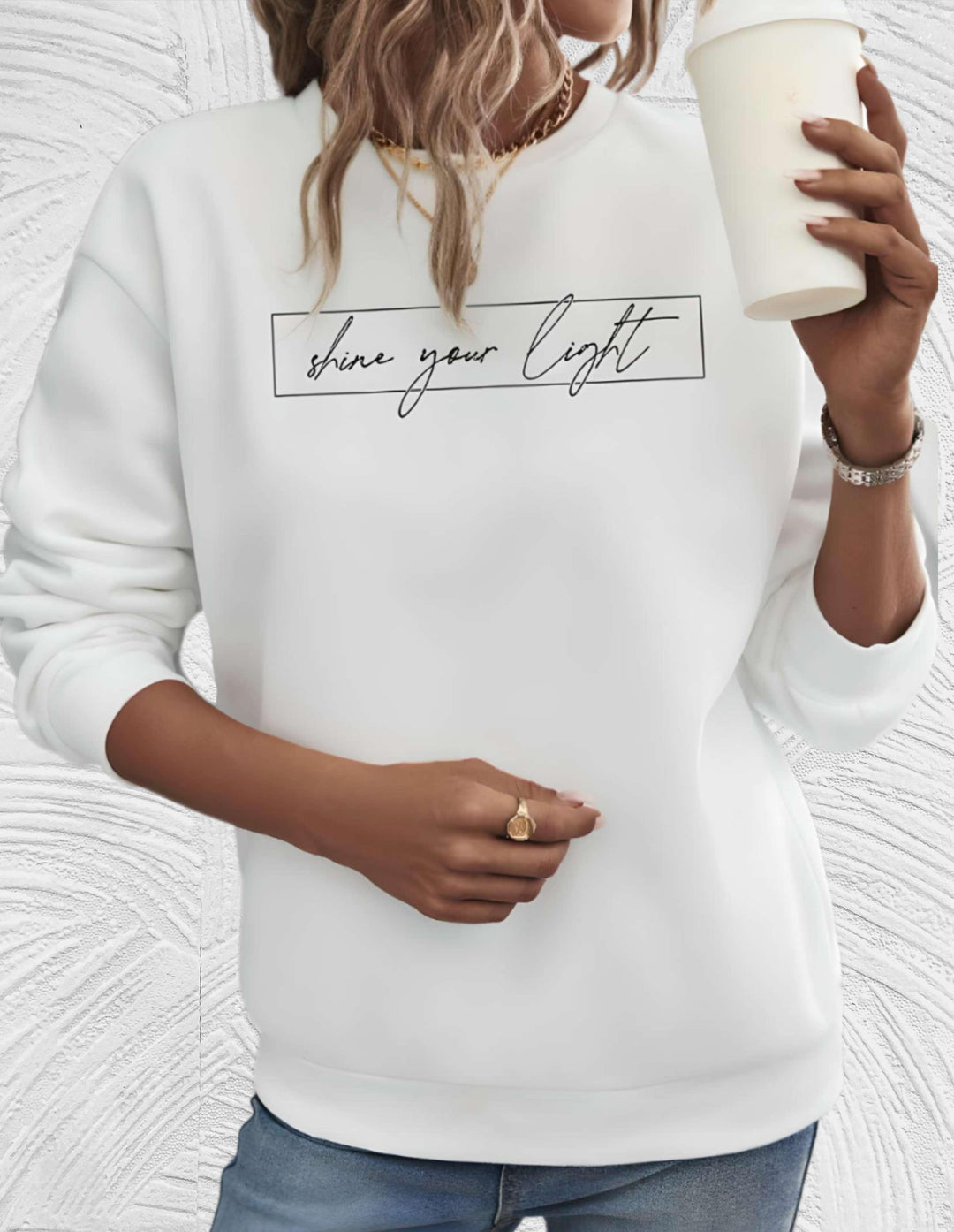 Charis | Oversized-Pullover mit Rundhalsausschnitt