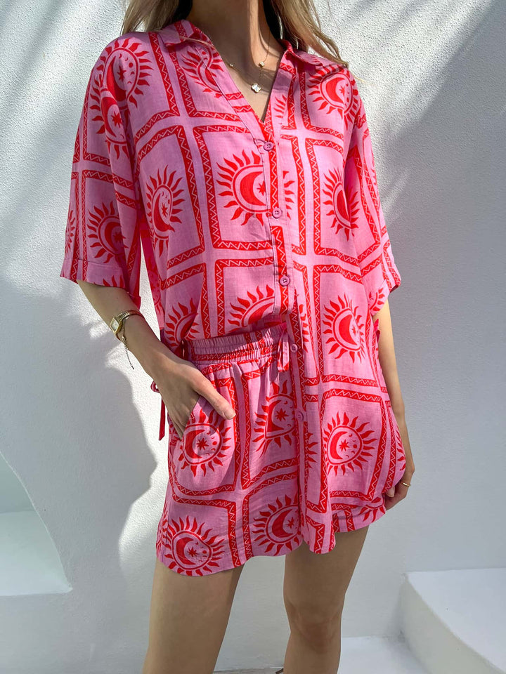 Ulaya | Boho Zweiteiler Baumwolle