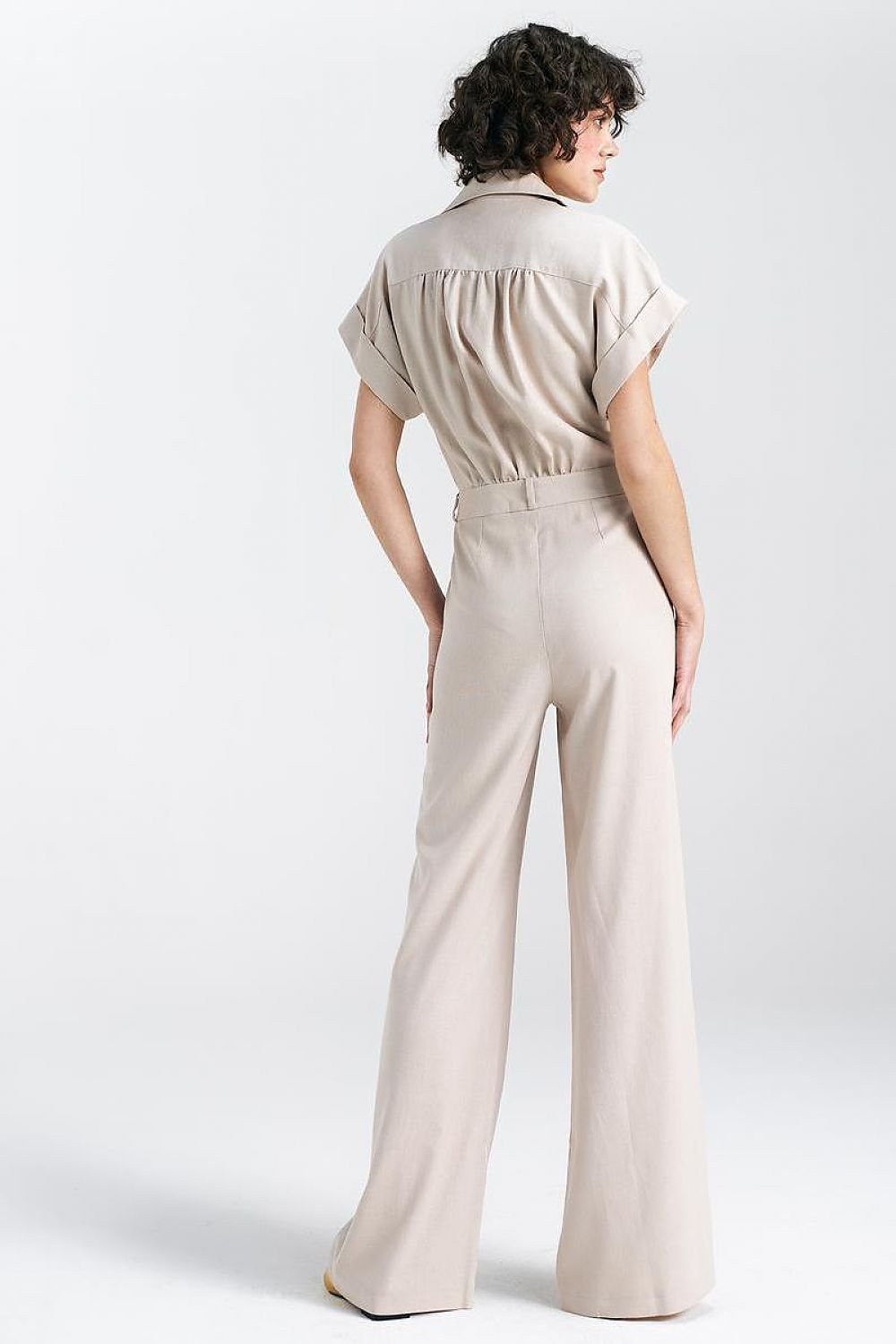 Marisa | Eleganter Leinen-Overall