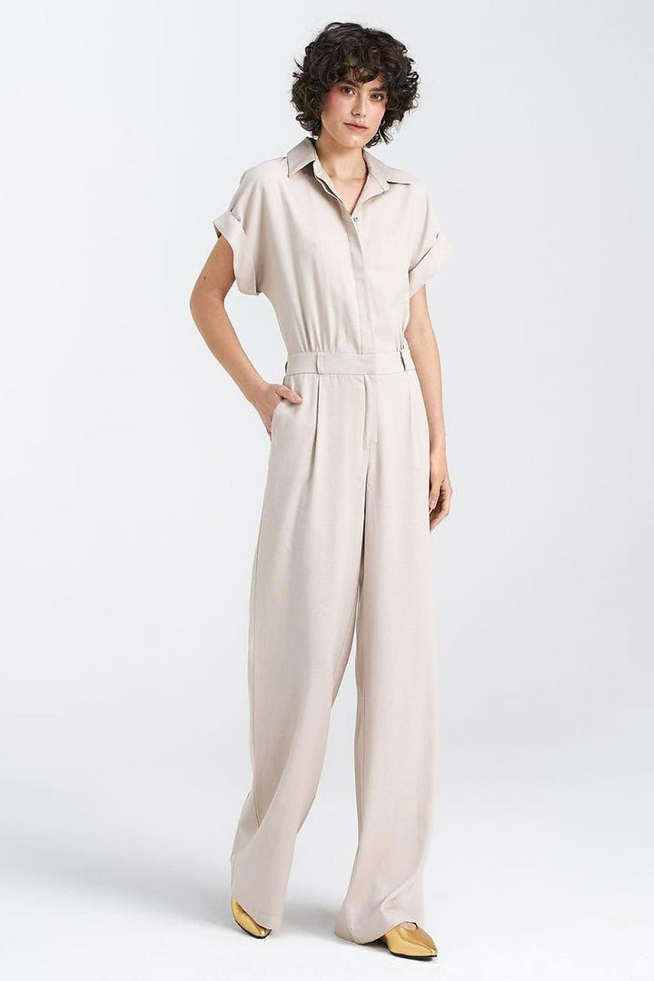 Marisa | Eleganter Leinen-Overall