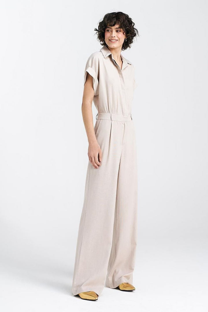 Marisa | Eleganter Leinen-Overall