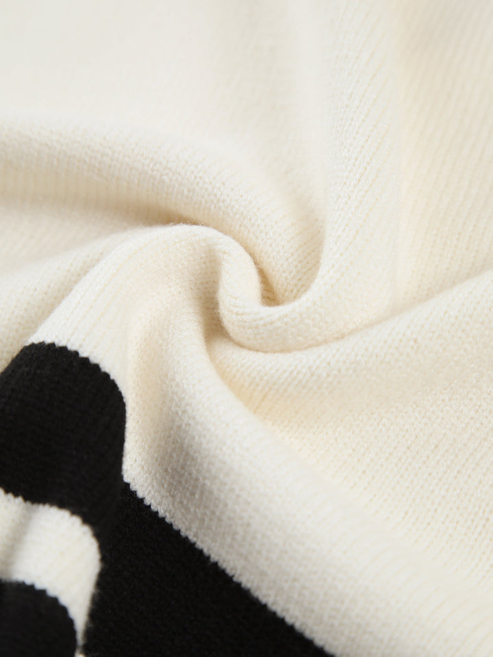Almeda | Paris Mock Neck Pullover mit Streifen