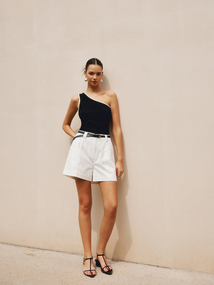 Doralynna | One-Shoulder Tanktop