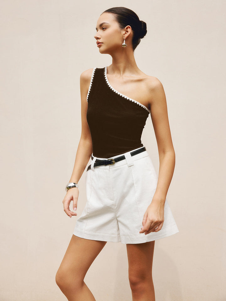 Doralynna | One-Shoulder Tanktop