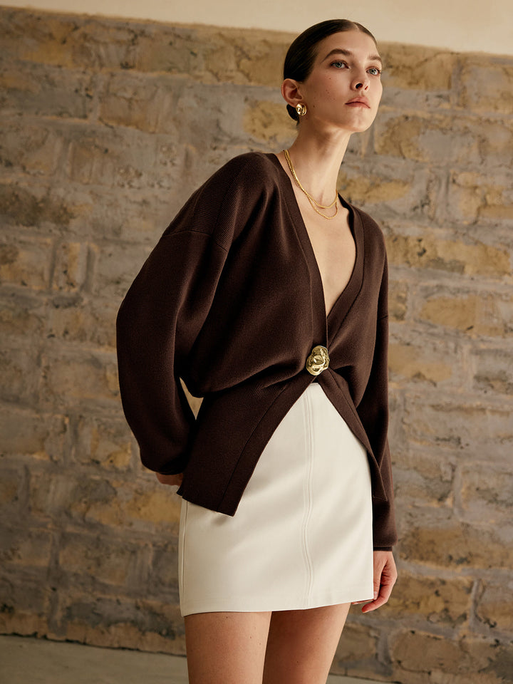 Wysteria | Eleganter Strick Cardigan