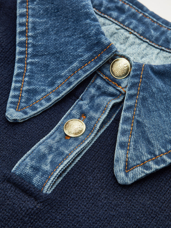 Xarria | 2-in-1 Kragenpullover