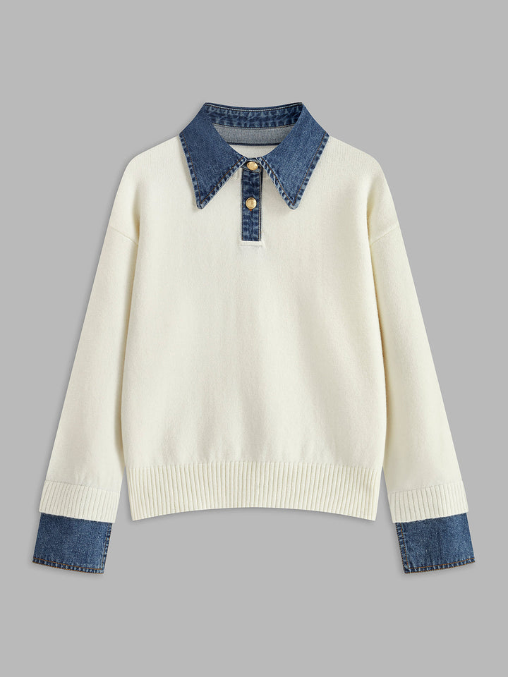 Xarria | 2-in-1 Kragenpullover