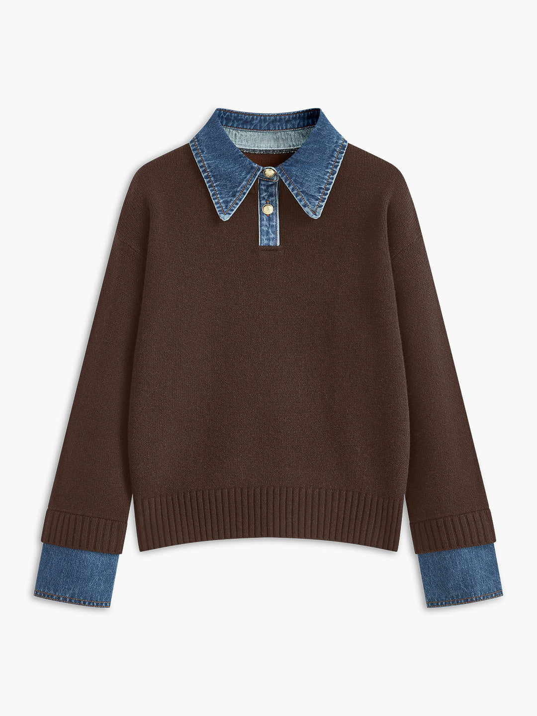 Xarria | 2-in-1 Kragenpullover