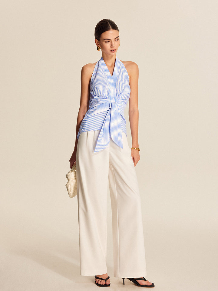 Johanna | Gestreiftes Halter-Top