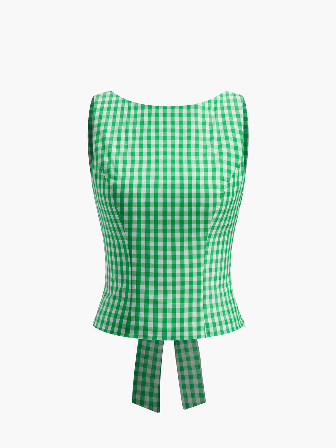 Quivara | Kariertes Crop Top Damen