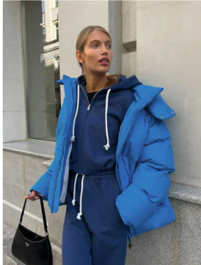 Jemayca | Damen Winterjacke mit Kapuze