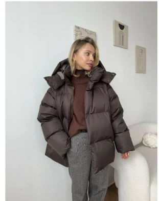 Jemayca | Damen Winterjacke mit Kapuze