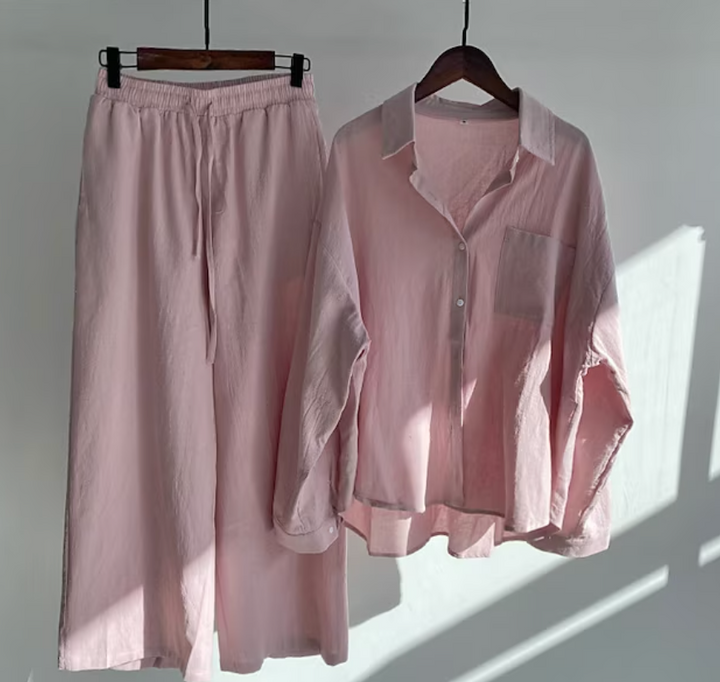 Kallora | Elegantes Sommerkleid mit Perlen