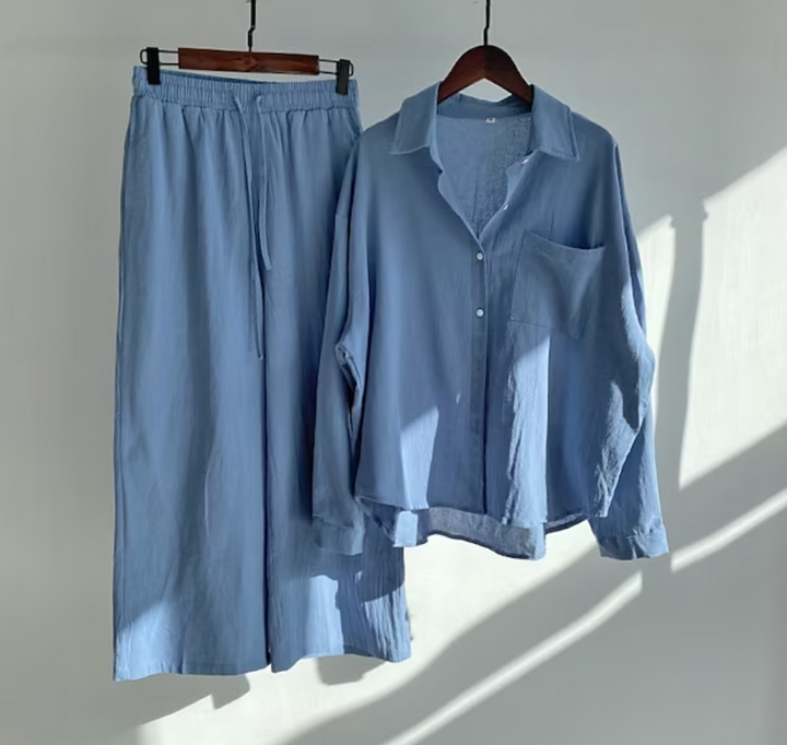 Kallora | Elegantes Sommerkleid mit Perlen