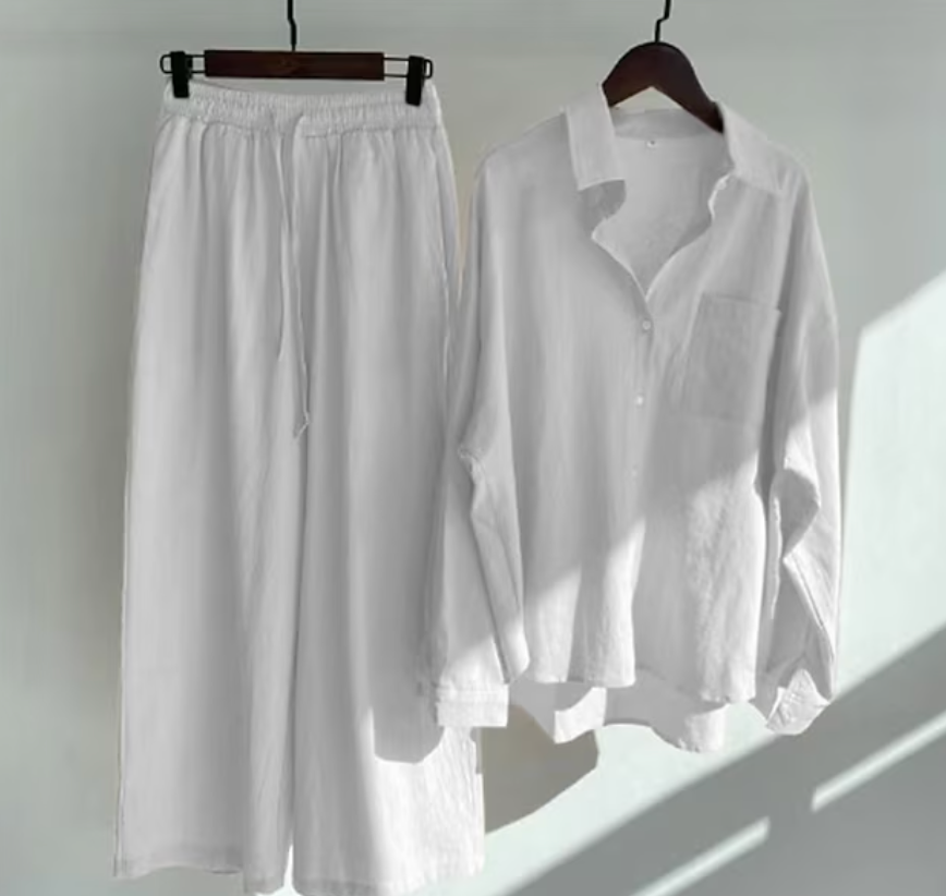 Kallora | Elegantes Sommerkleid mit Perlen