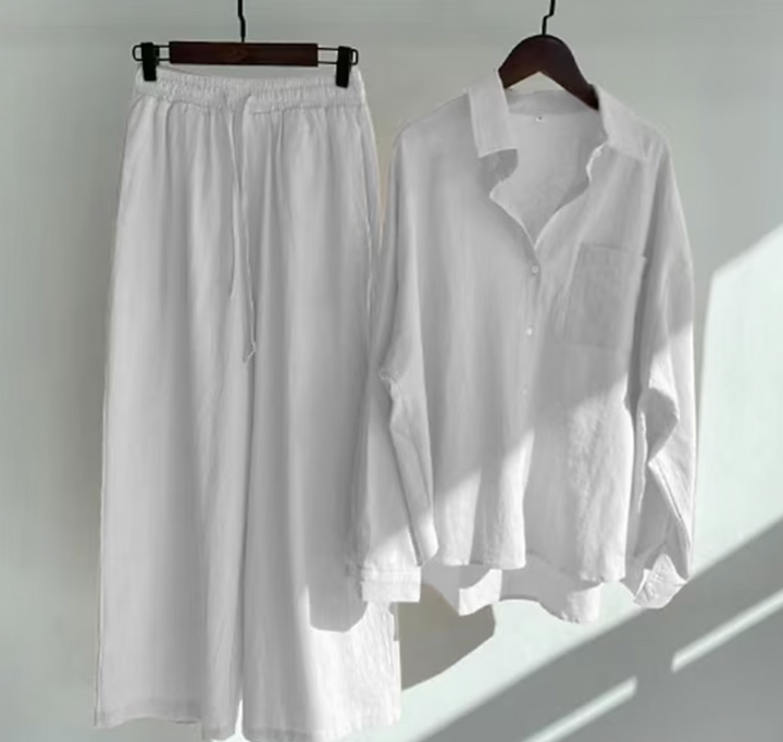 Kallora | Elegantes Sommerkleid mit Perlen