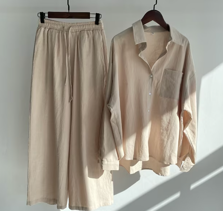 Kallora | Elegantes Sommerkleid mit Perlen