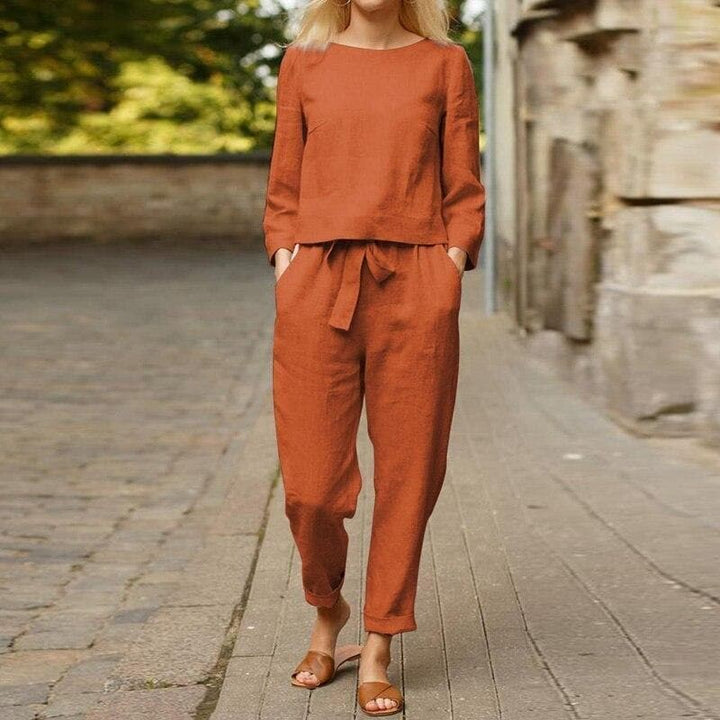 Beatrisa | Schönes Set aus weichem Leinen