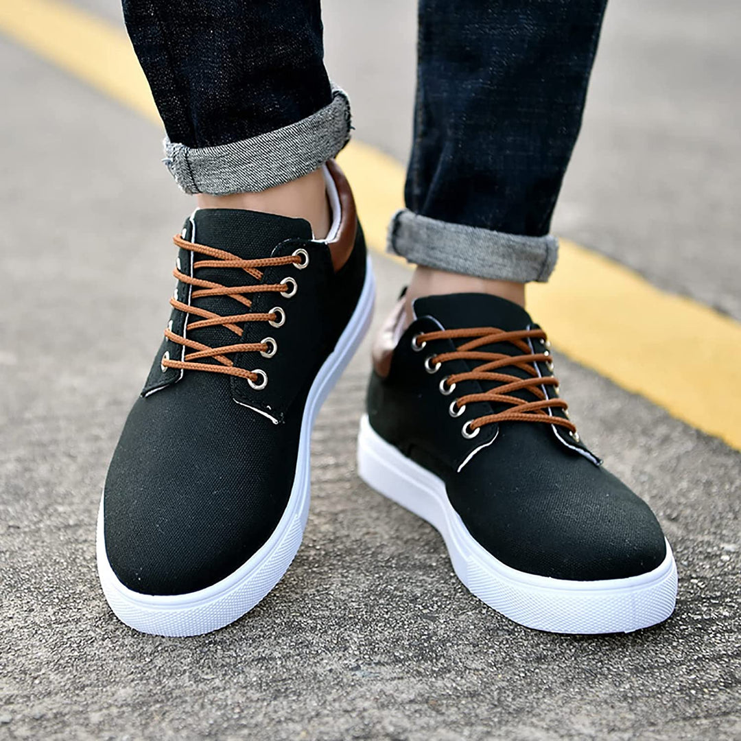 Wylan | Robuste Herren-Turnschuhe mit weißer Sohle
