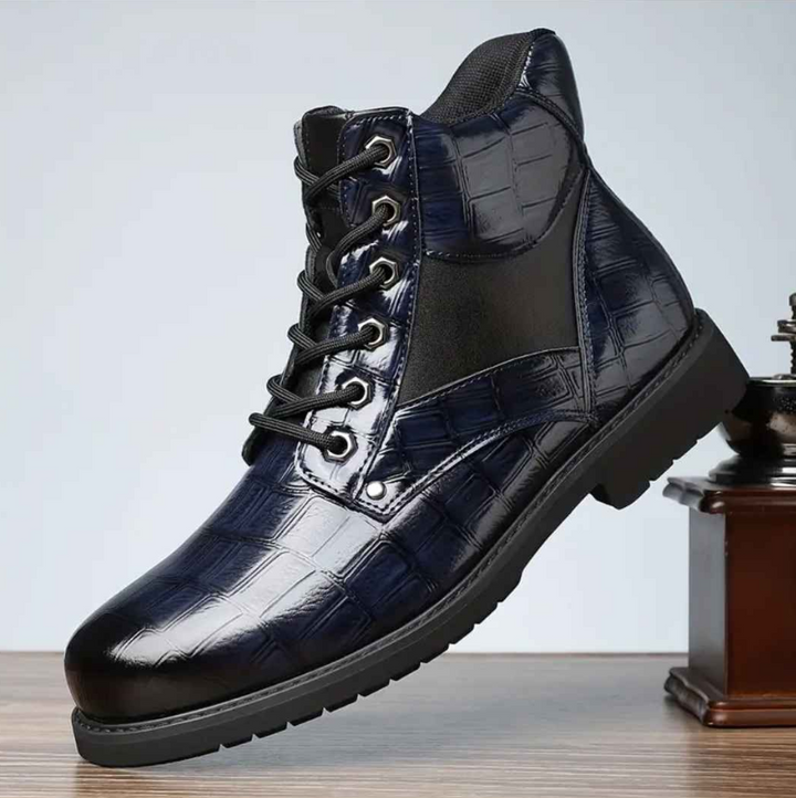 Luka | Herren Stiefeletten Kroko-Effekt