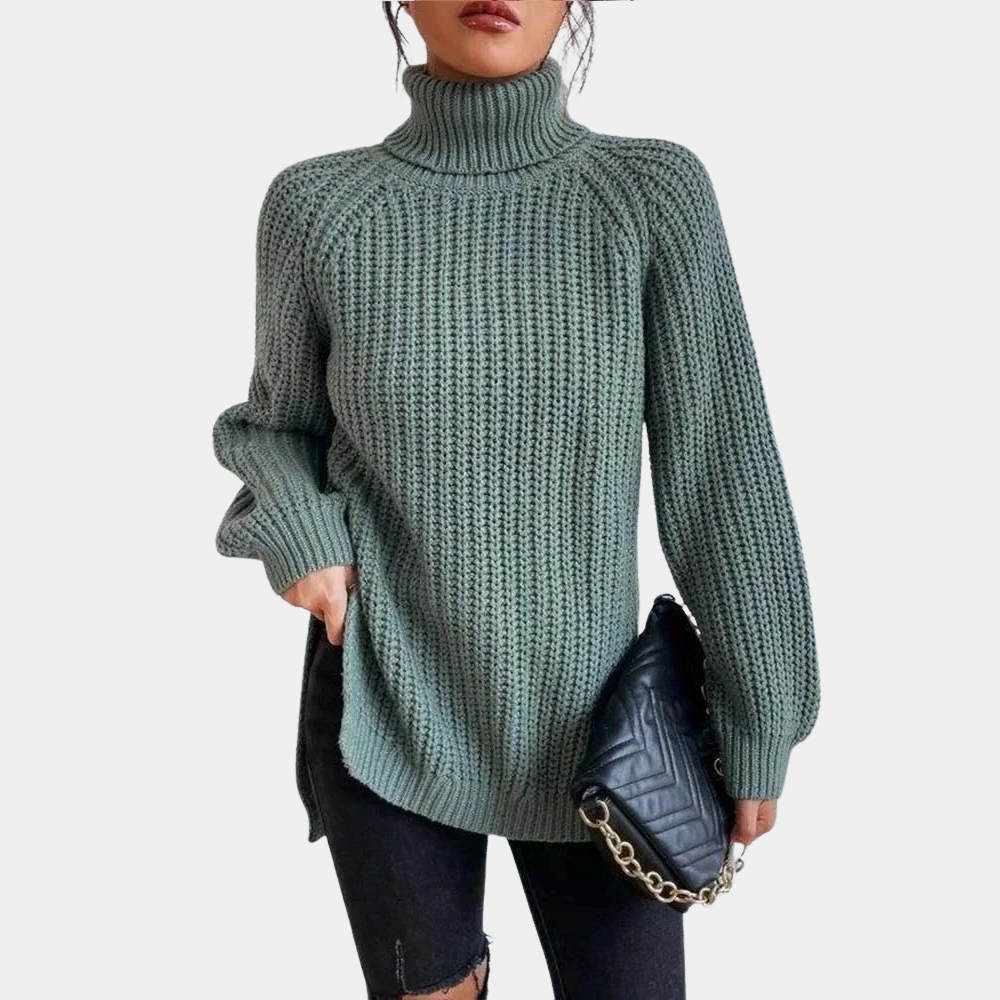 Nahara | Weicher Rollkragenpullover für Frauen