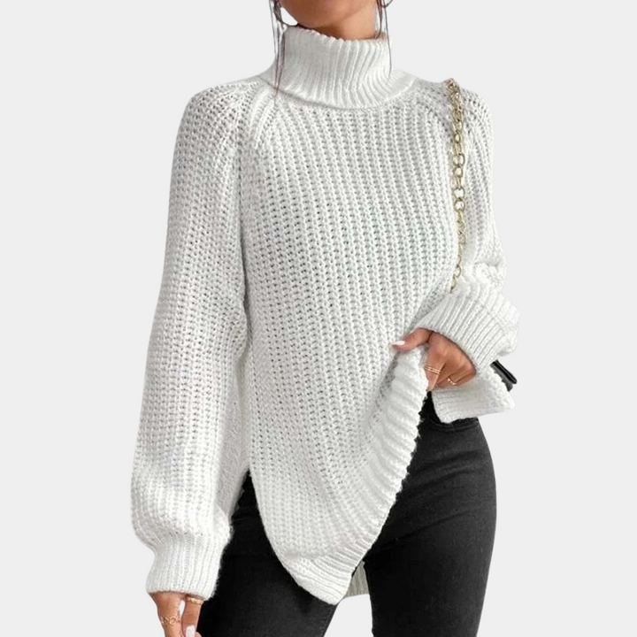 Nahara | Weicher Rollkragenpullover für Frauen