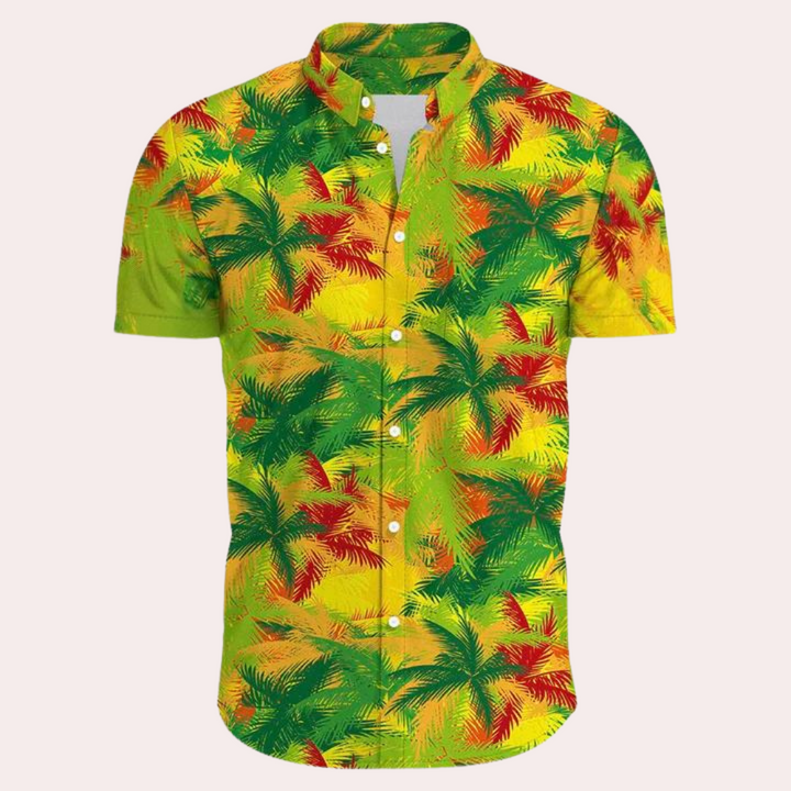 Fenric | Hawaianisches Sommerhemd Herren