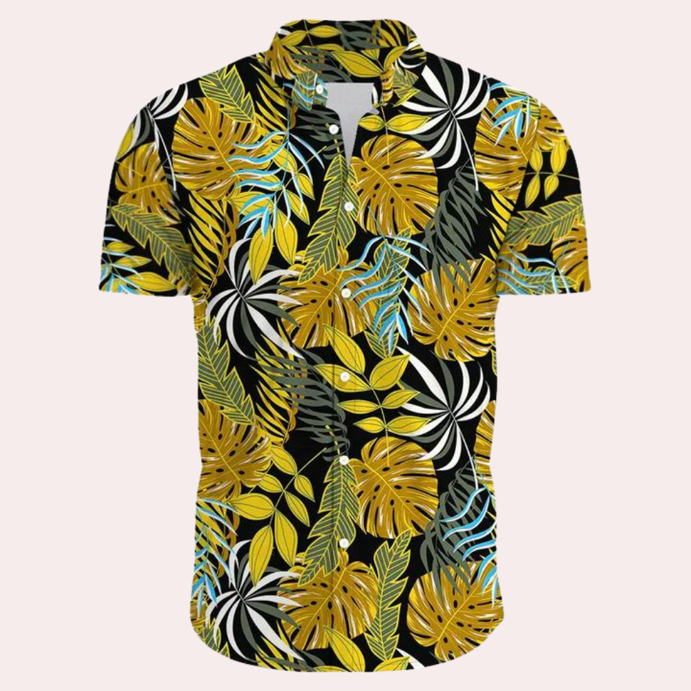 Fenric | Hawaianisches Sommerhemd Herren