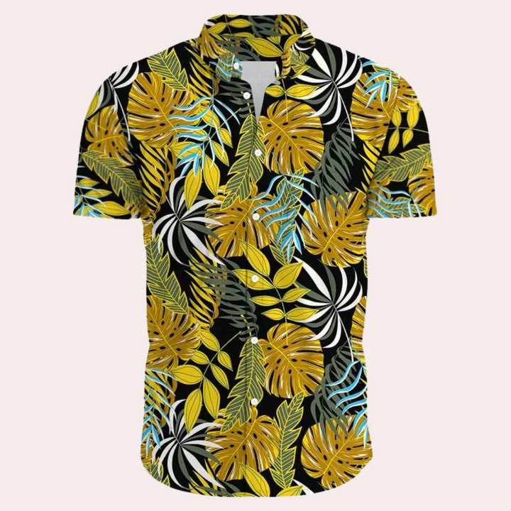 Fenric | Hawaianisches Sommerhemd Herren
