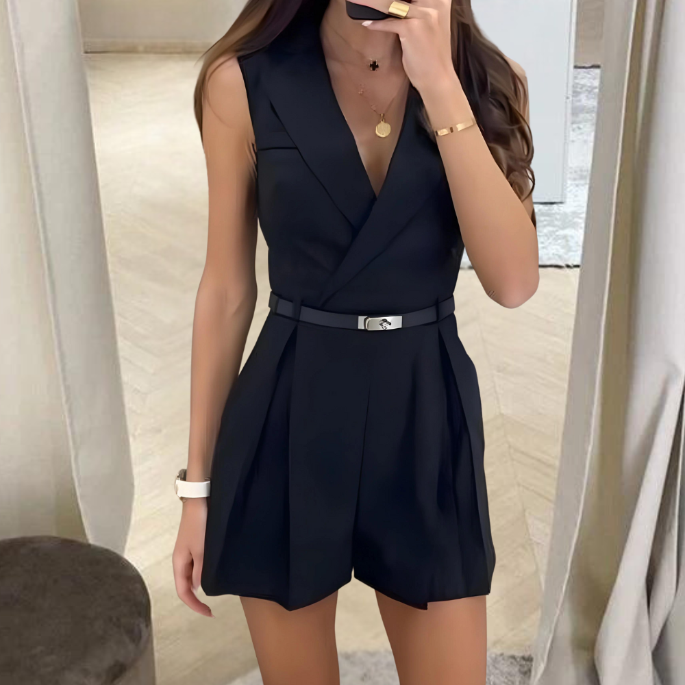 Calla | Eleganter ärmelloser Jumpsuit