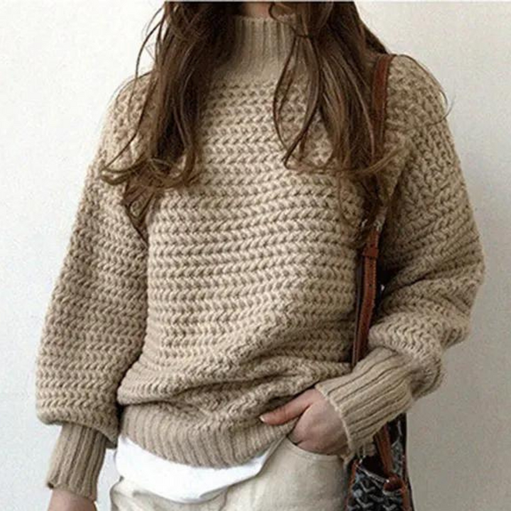Venessa | Eleganter Damen-Rollkragenpullover