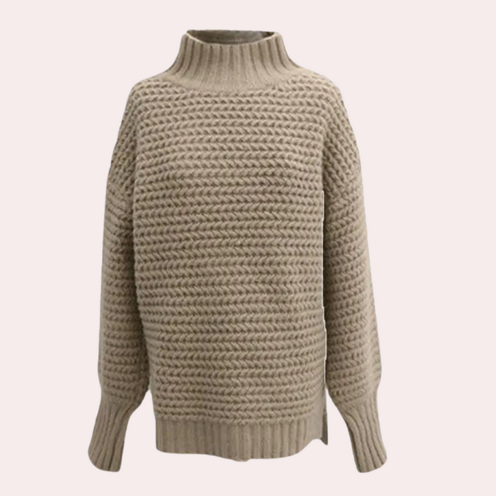 Venessa | Eleganter Damen-Rollkragenpullover