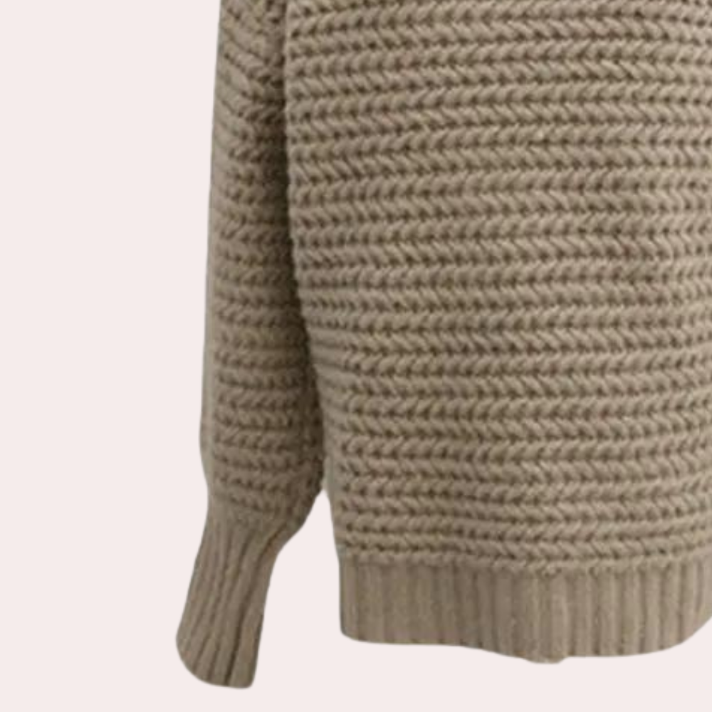 Venessa | Eleganter Damen-Rollkragenpullover
