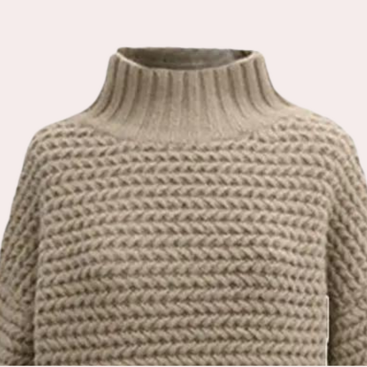 Venessa | Eleganter Damen-Rollkragenpullover