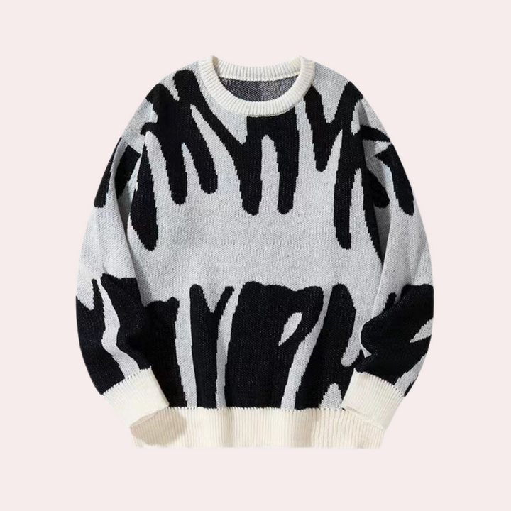 Riven | Moderner Strickpullover Herren