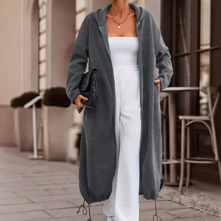Tove | Stylische Damen Strickjacke mit Kapuze