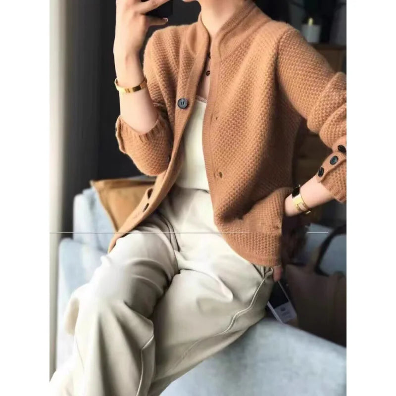 Aelindrae | Damen Strick Cardigan