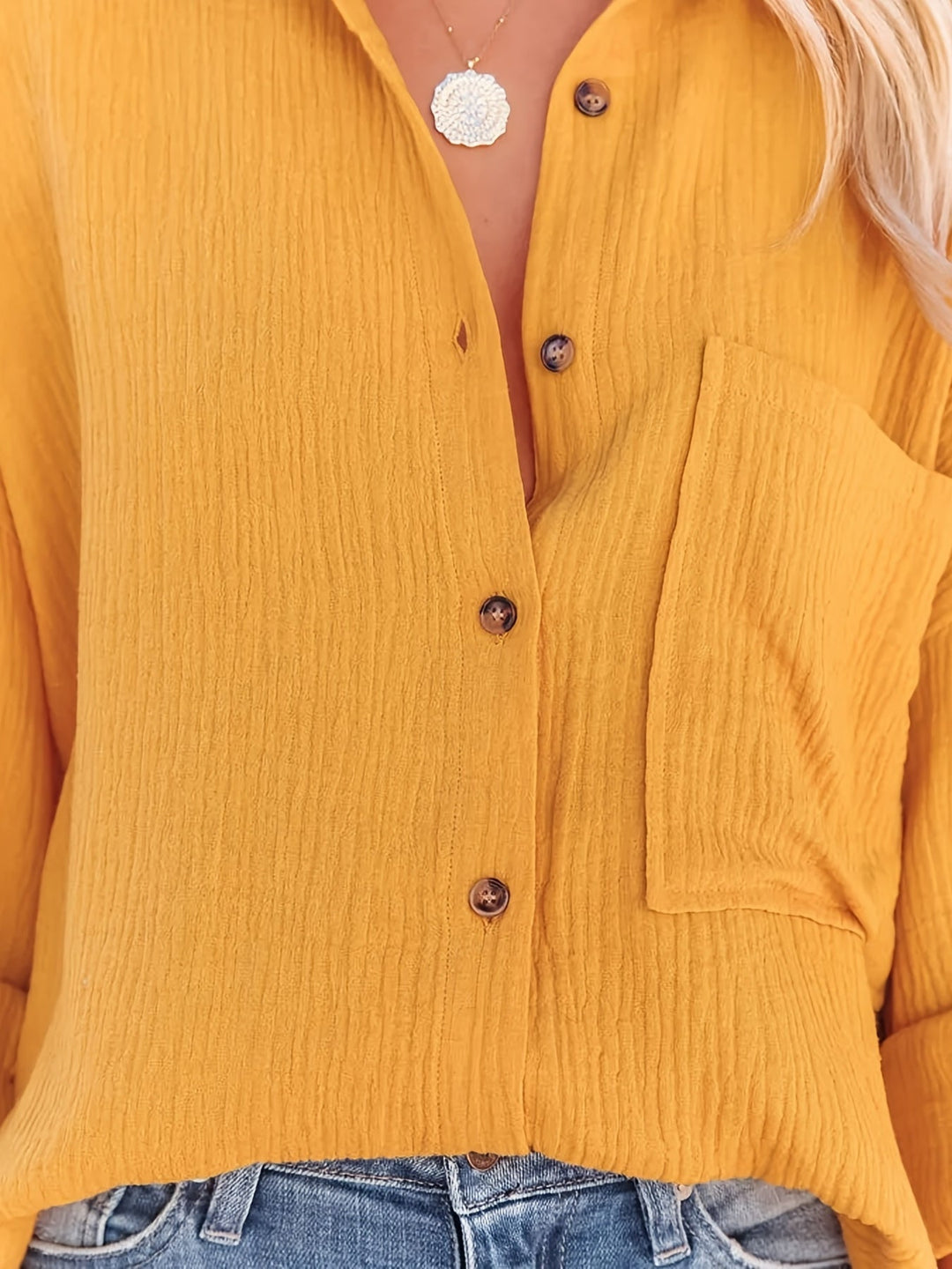 Serelis | Elegante Oversize-Hemdbluse Damen