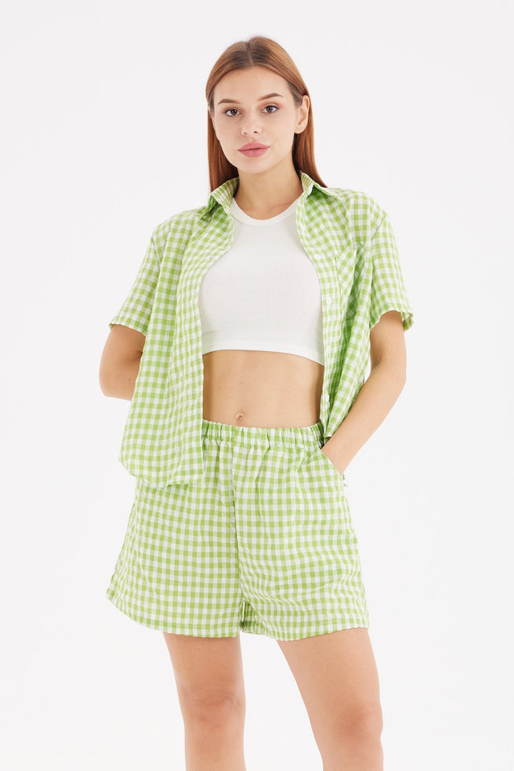 Eranthe | Zweiteiler-Set Vichy