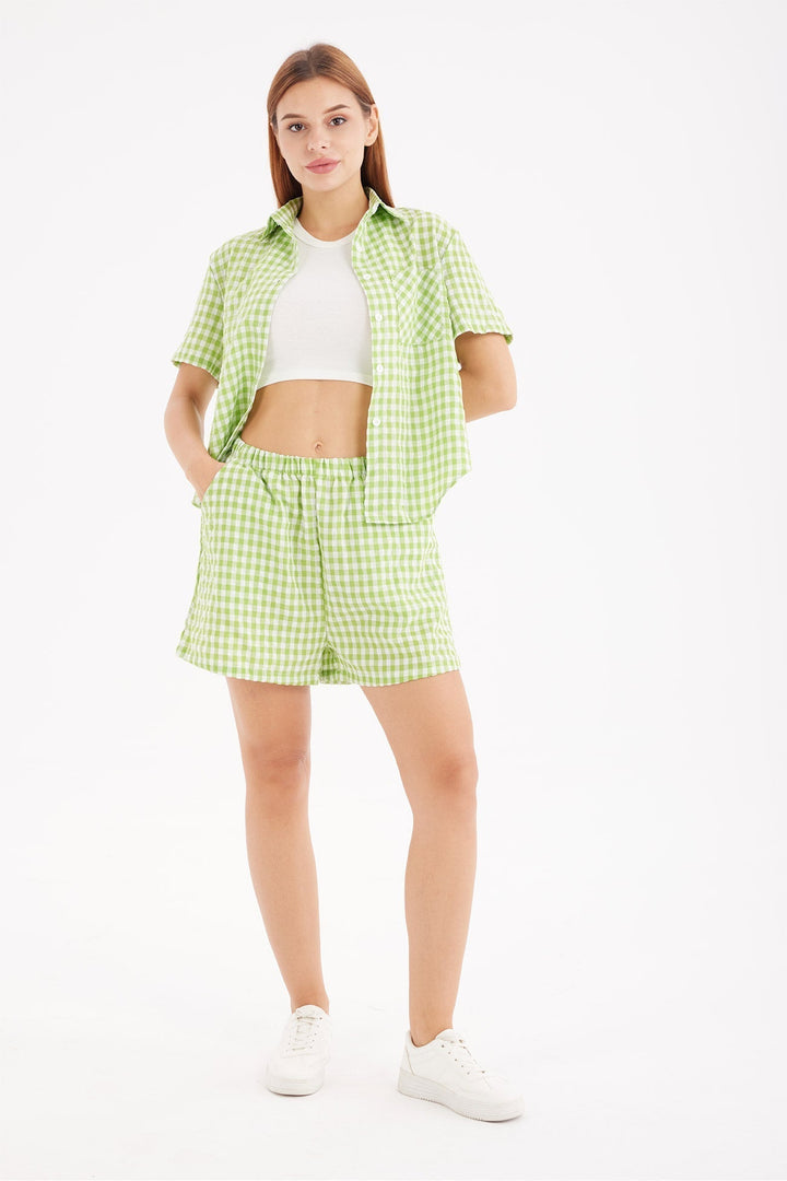 Eranthe | Zweiteiler-Set Vichy