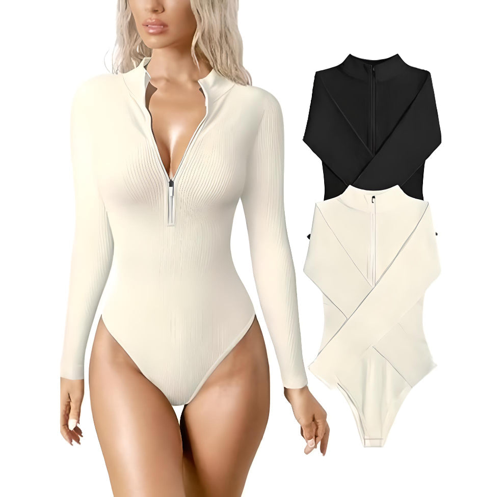 Zoey | Zip up bodysuit