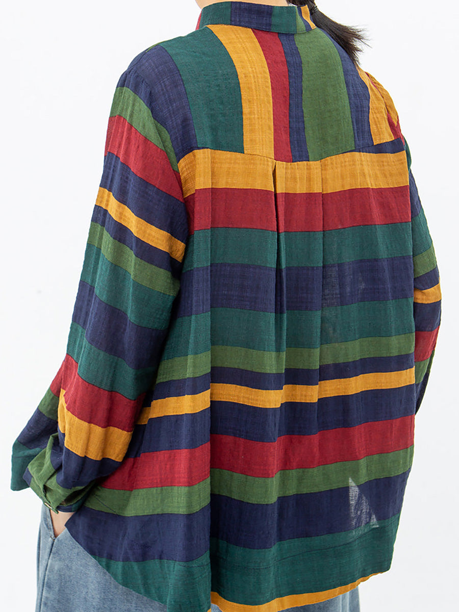 Solara | Gestreiftes Vintage-Hemd